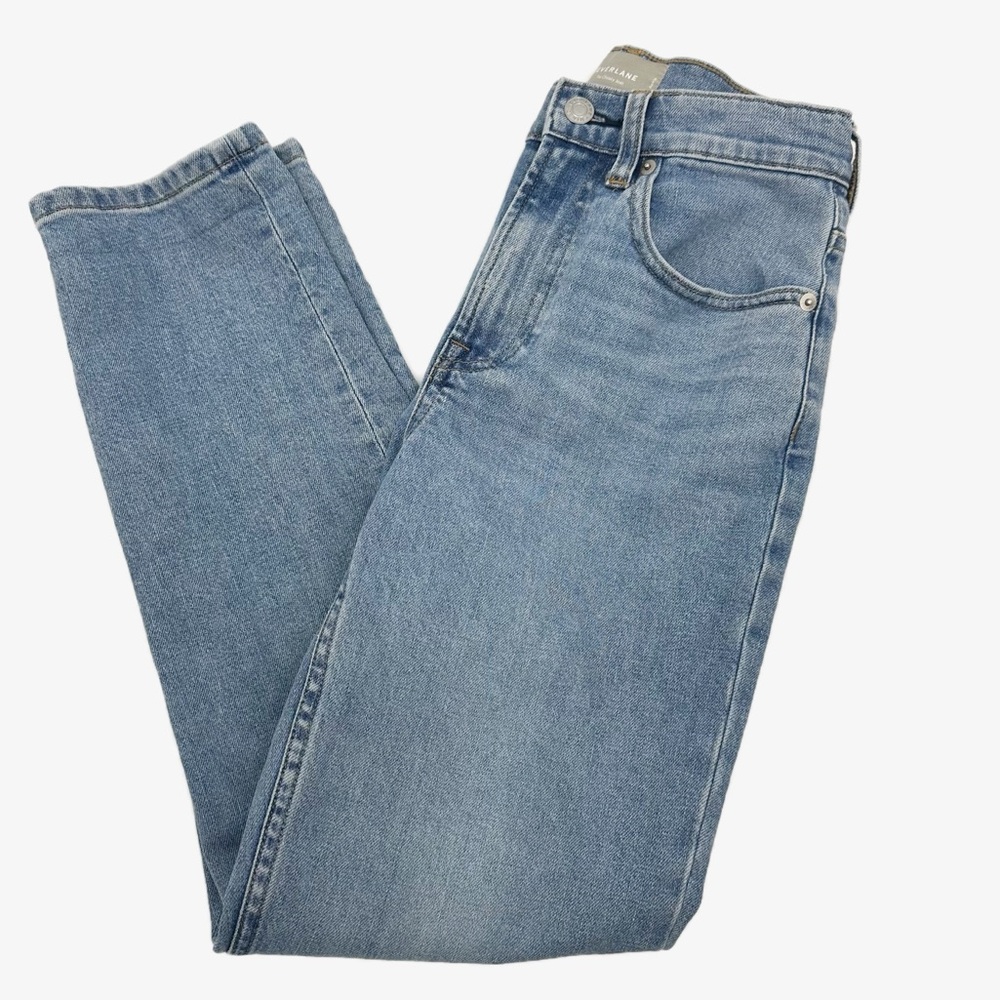 Everlane Cheeky Jean Ankle Light Wash High Rise Denim Size 25 - Picture 4 of 14